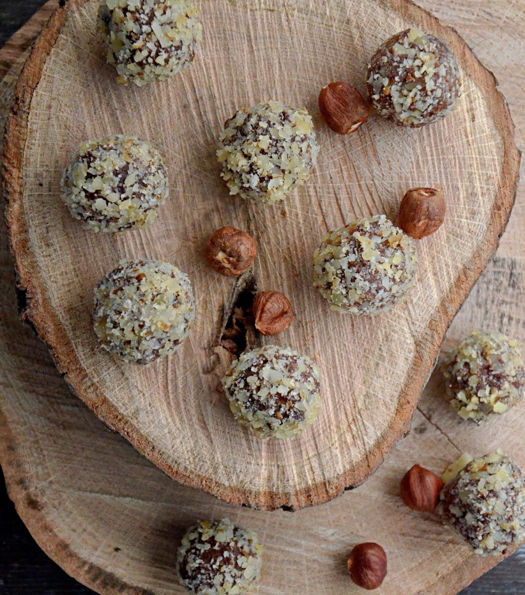 Wegańskie, bezglutenowe Ferrero Rocher Kompan Smaku