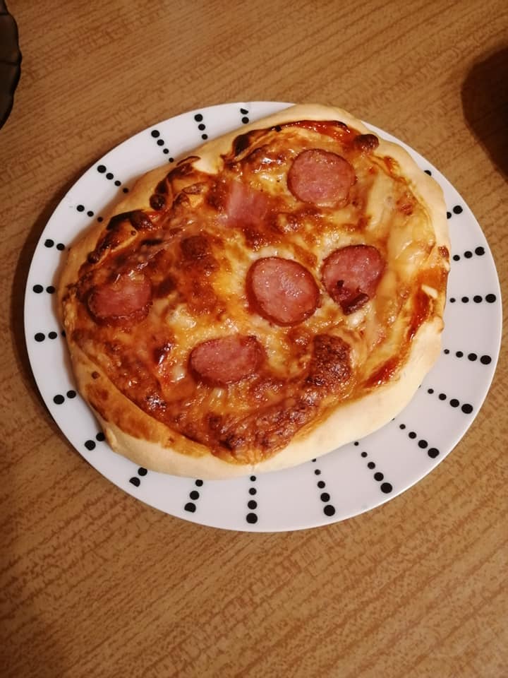 Bezglutenowa pizza.